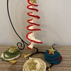 Handmade Crochet Christmas Ornaments
